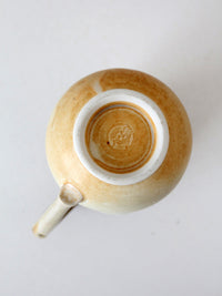 vintage studio pottery mug