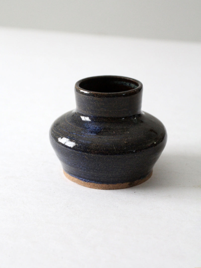 vintage studio pottery vase