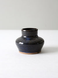 vintage studio pottery vase