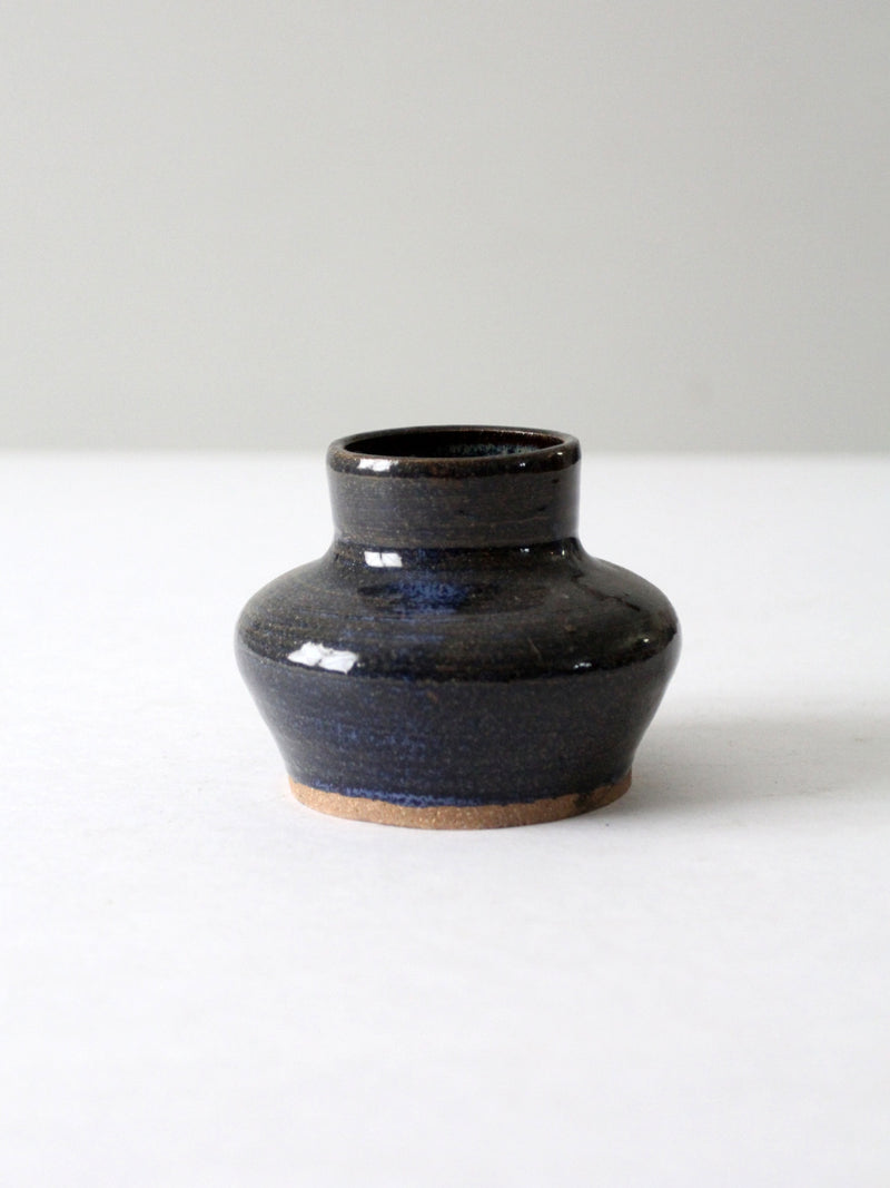 vintage studio pottery vase