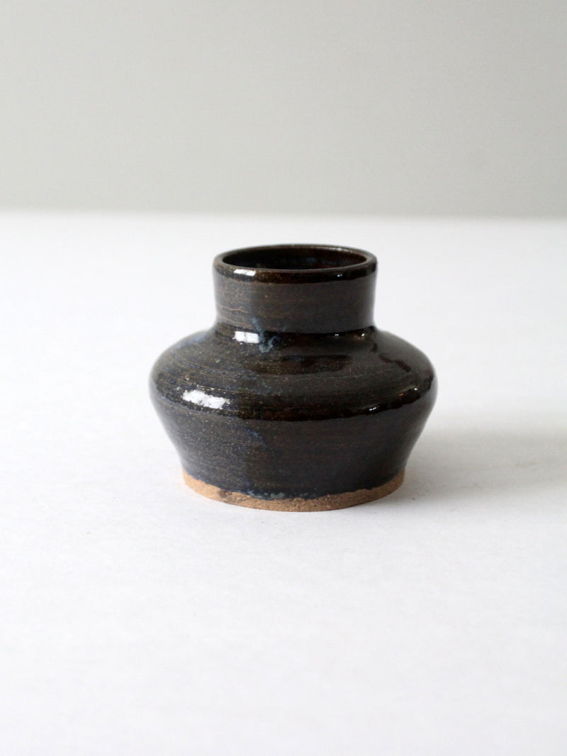 vintage studio pottery vase