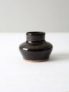 vintage studio pottery vase