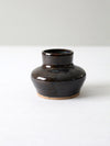 vintage studio pottery vase
