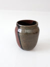 vintage studio pottery mug