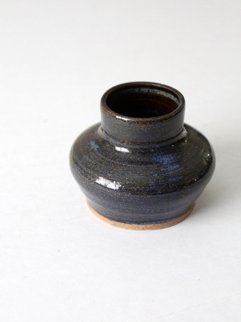 vintage studio pottery vase