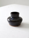 vintage studio pottery vase