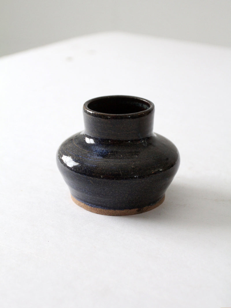 vintage studio pottery vase
