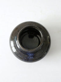 vintage studio pottery vase