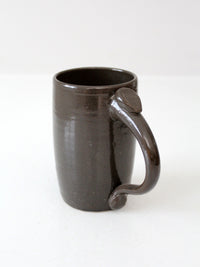 vintage studio pottery mug