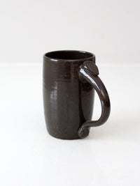 vintage studio pottery mug