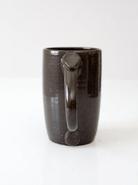 vintage studio pottery mug