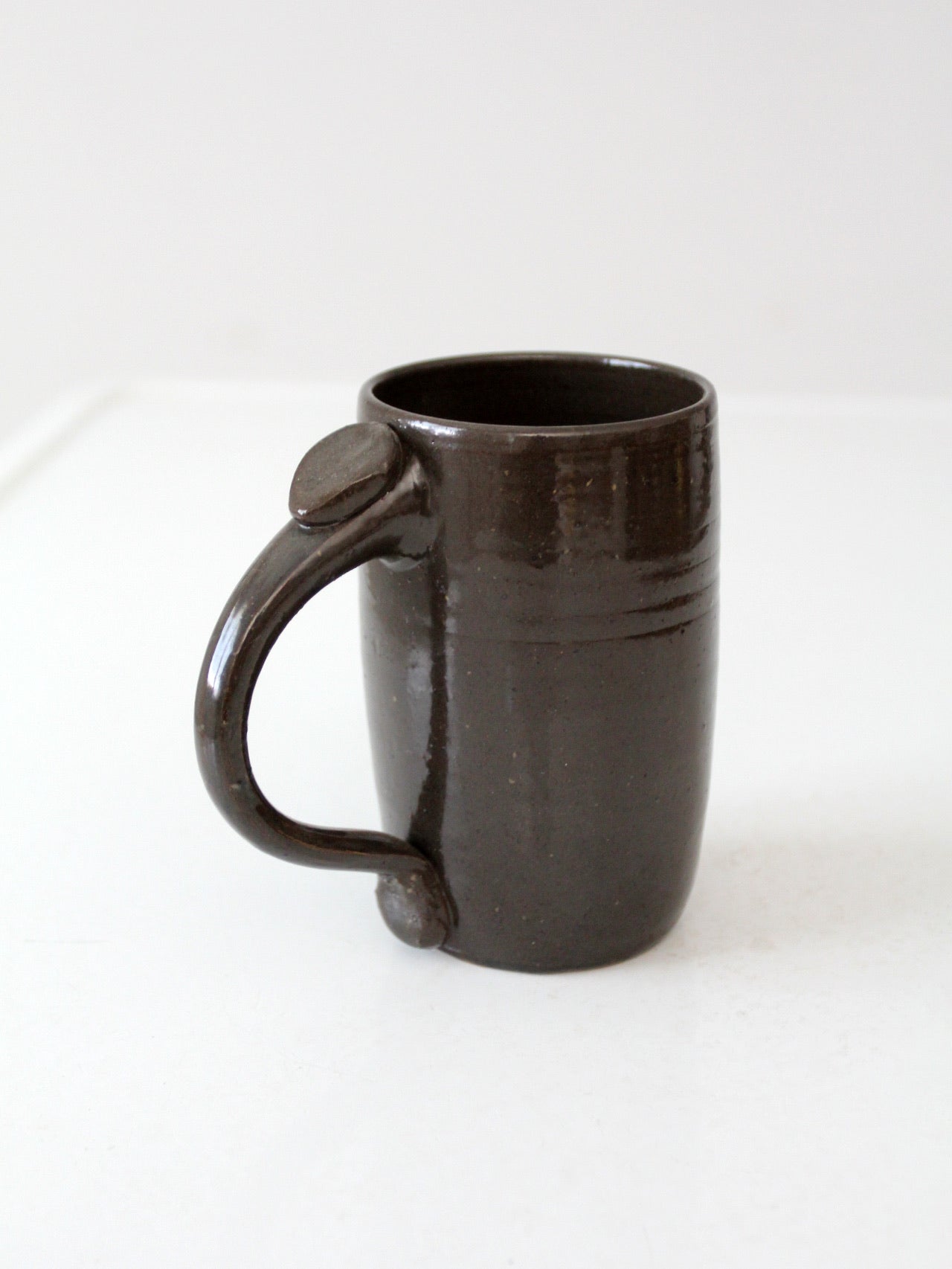 vintage studio pottery mug