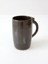 vintage studio pottery mug