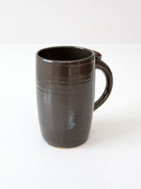 vintage studio pottery mug