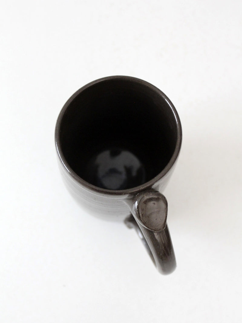 vintage studio pottery mug