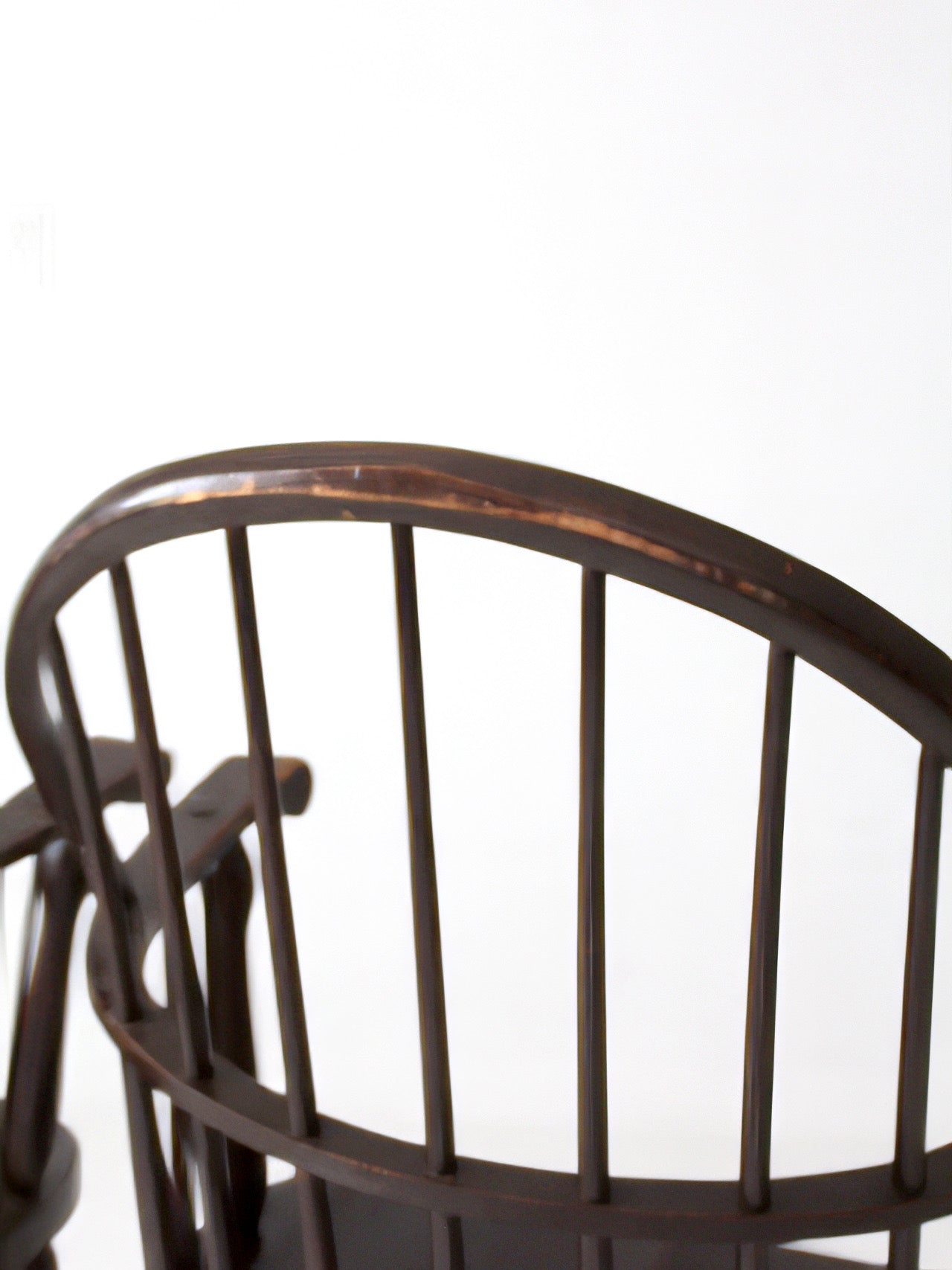 pair of antique Windsor billiard chairs