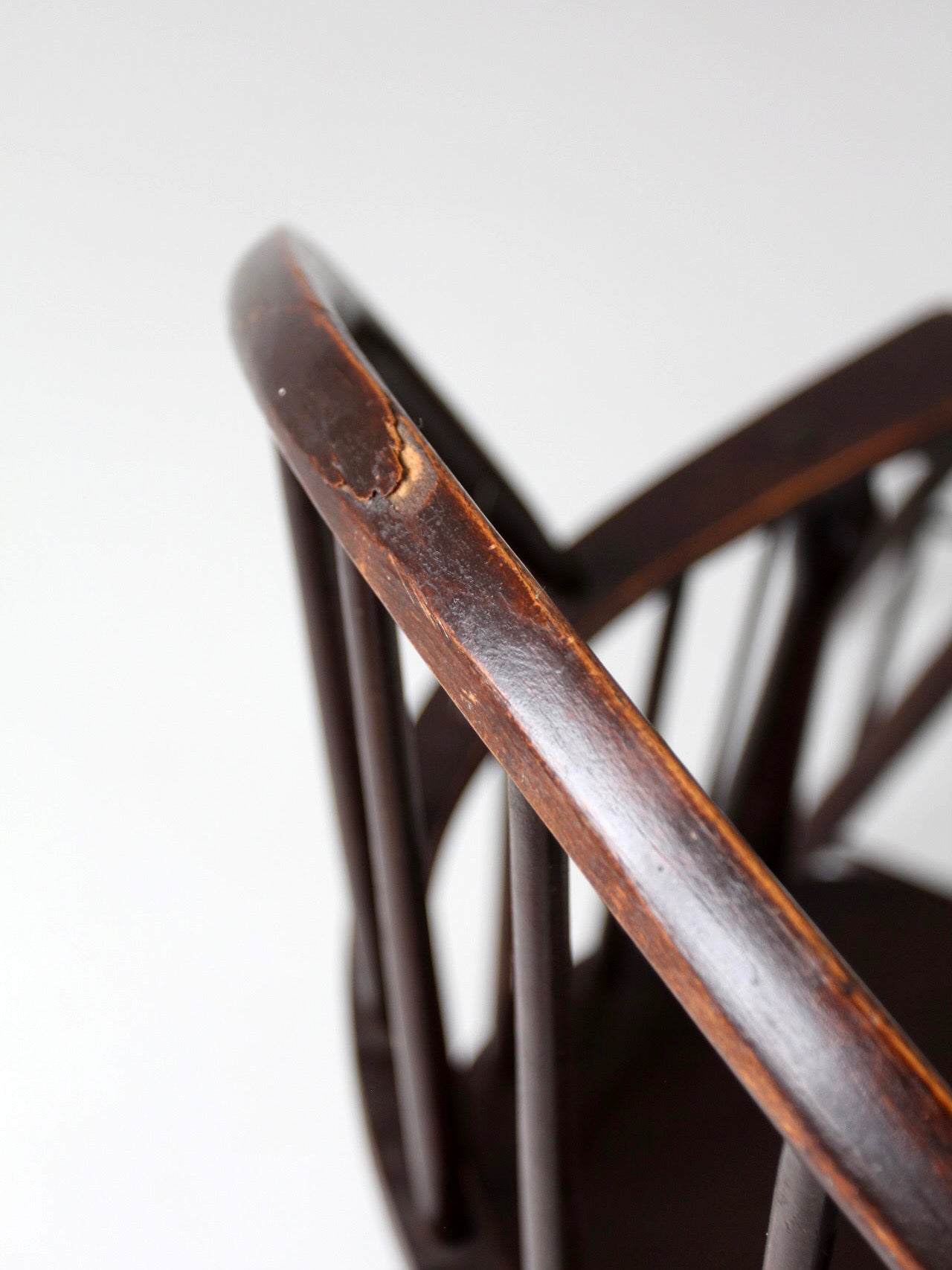 pair of antique Windsor billiard chairs