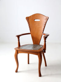 antique Arts & Crafts arm chair