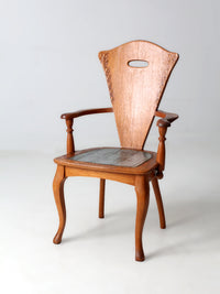 antique Arts & Crafts arm chair