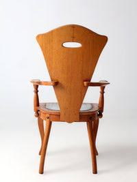 antique Arts & Crafts arm chair