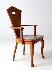 antique Arts & Crafts arm chair