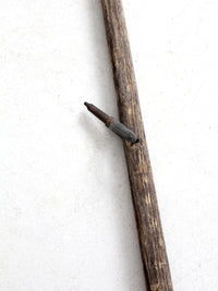 vintage wooden oar