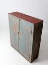 antique primitive cupboard cabinet