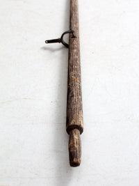 vintage wooden oar