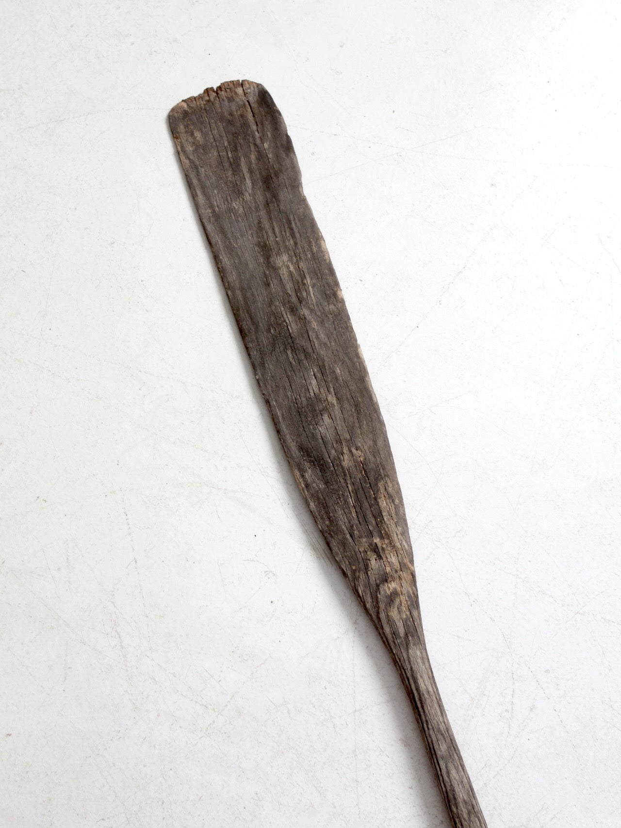 vintage wooden oar