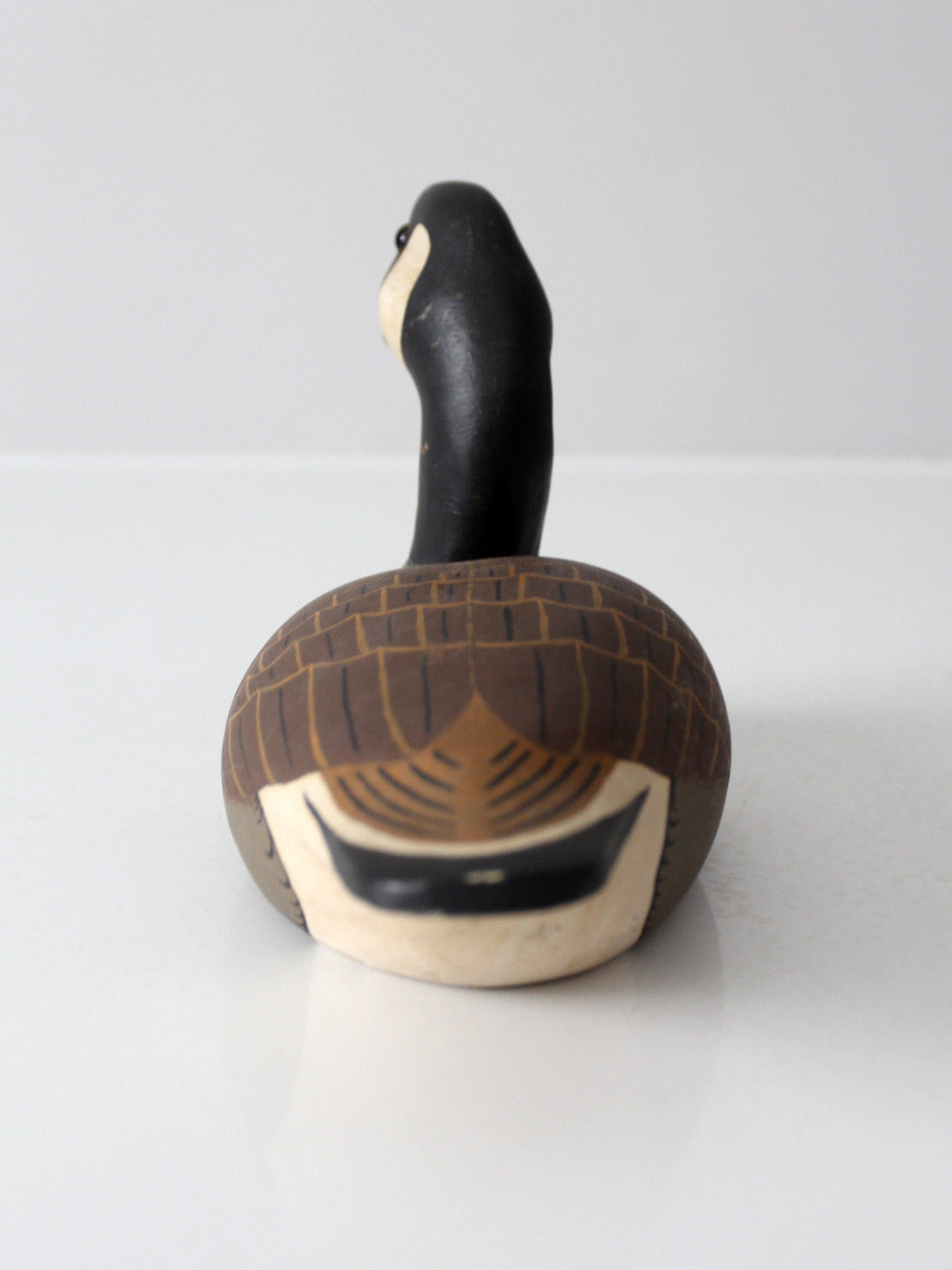 vintage hand carved painted Canada goose decoy
