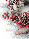 vintage Christmas wreath