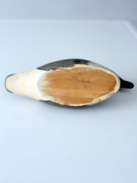 vintage hand carved painted Canada goose decoy