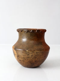 vintage handmade studio pottery vase