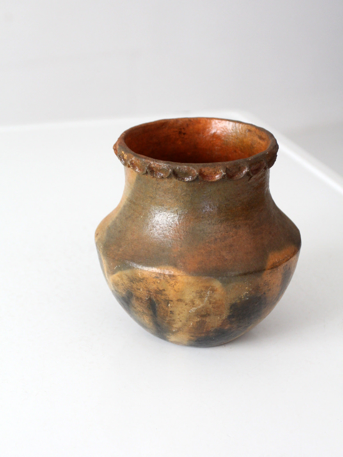 vintage handmade studio pottery vase