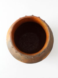 vintage handmade studio pottery vase
