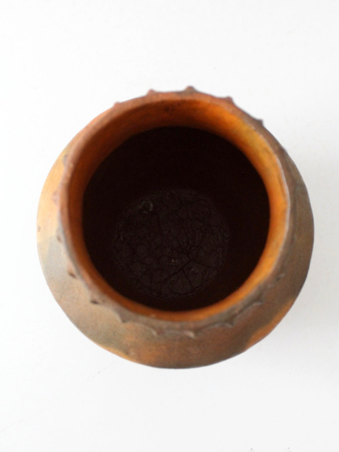 vintage handmade studio pottery vase