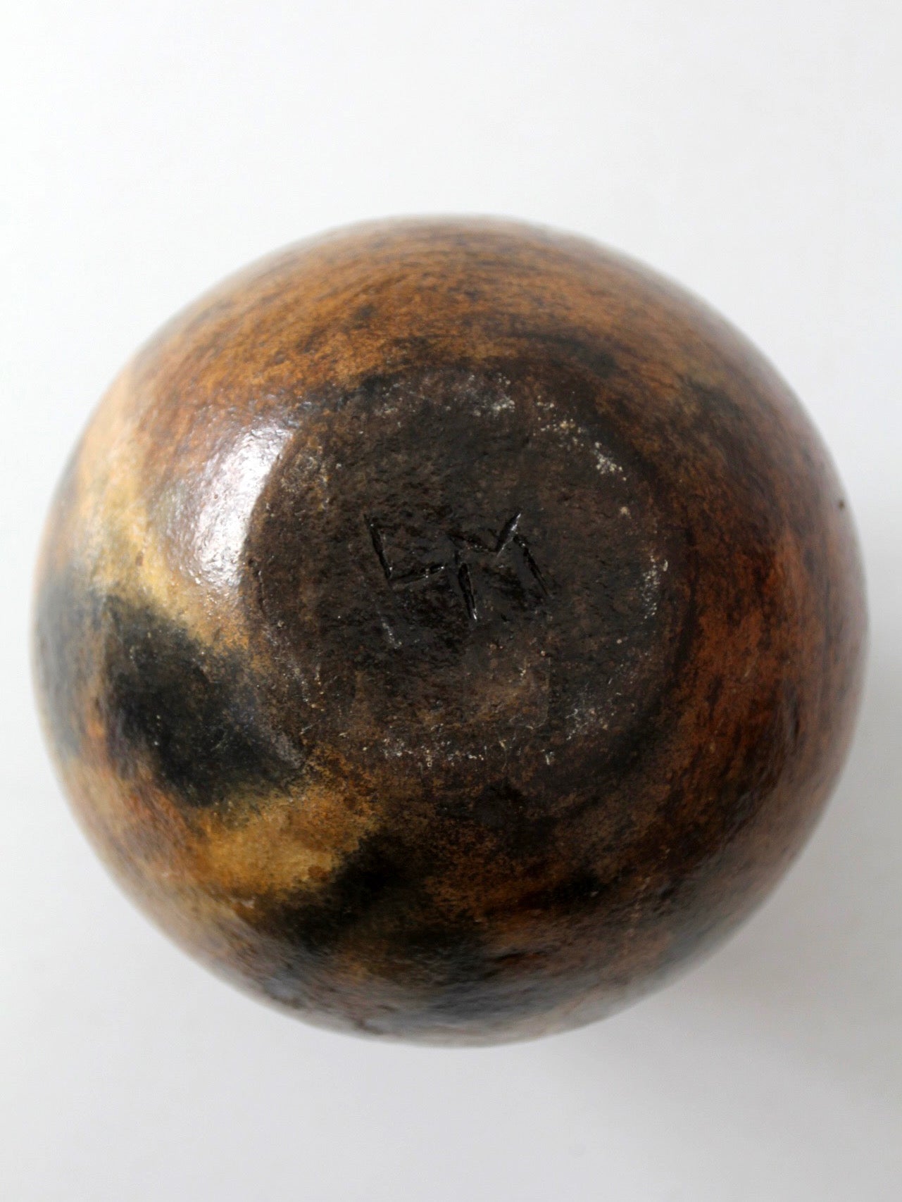 vintage handmade studio pottery vase