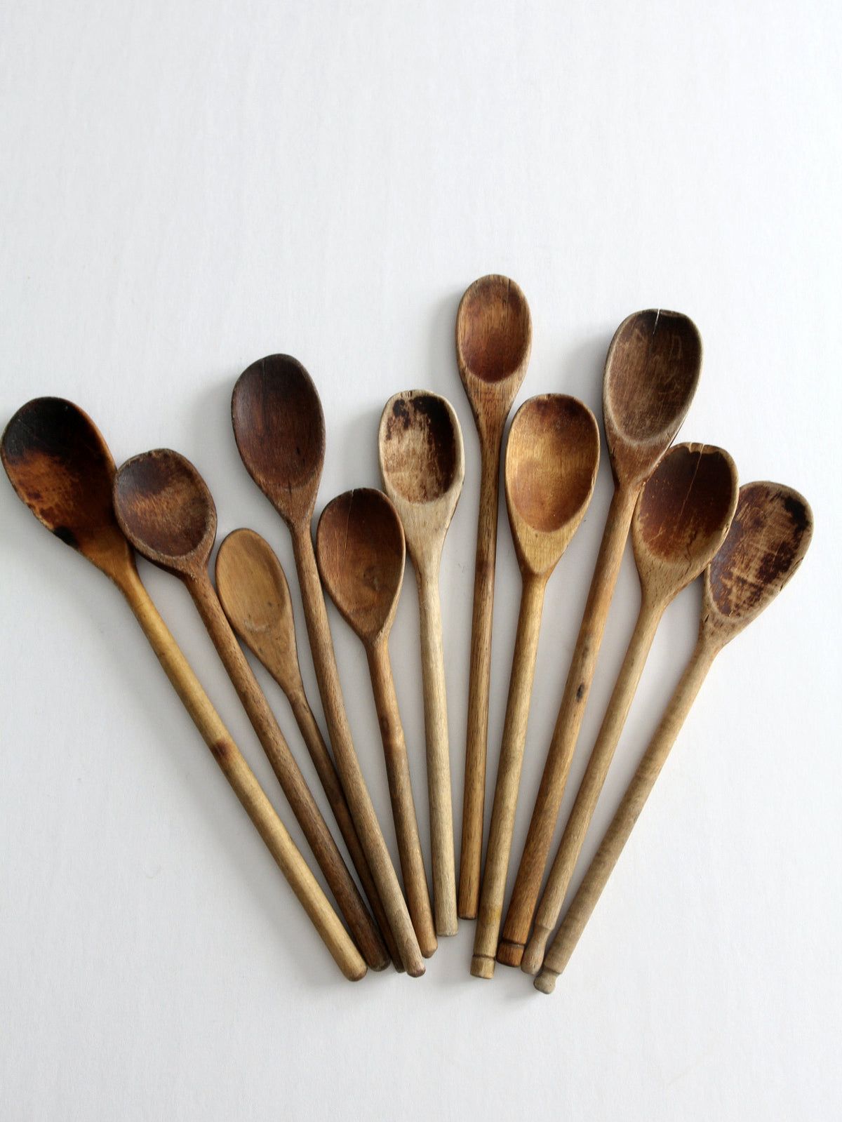 vintage wooden kitchen spoon collection 86 Vintage