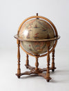 vintage Italian world globe dry bar
