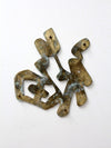 vintage brass good luck symbol trivet