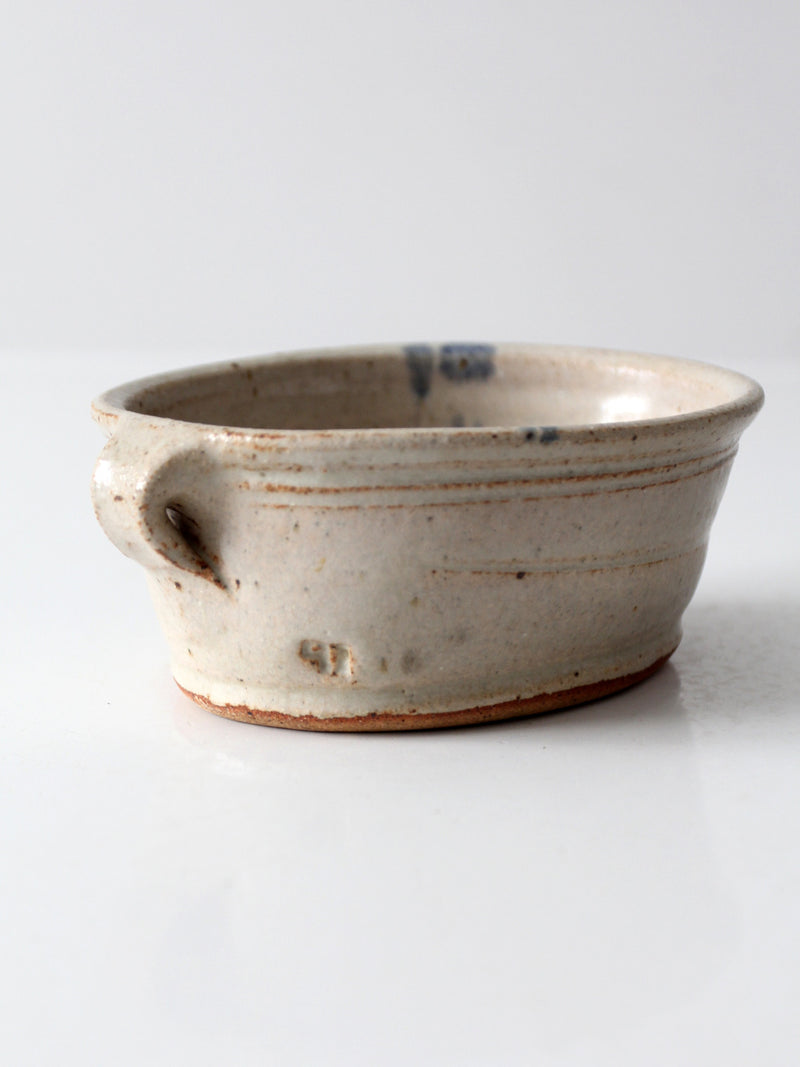 vintage studio pottery bowl