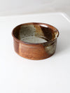 vintage studio pottery bowl