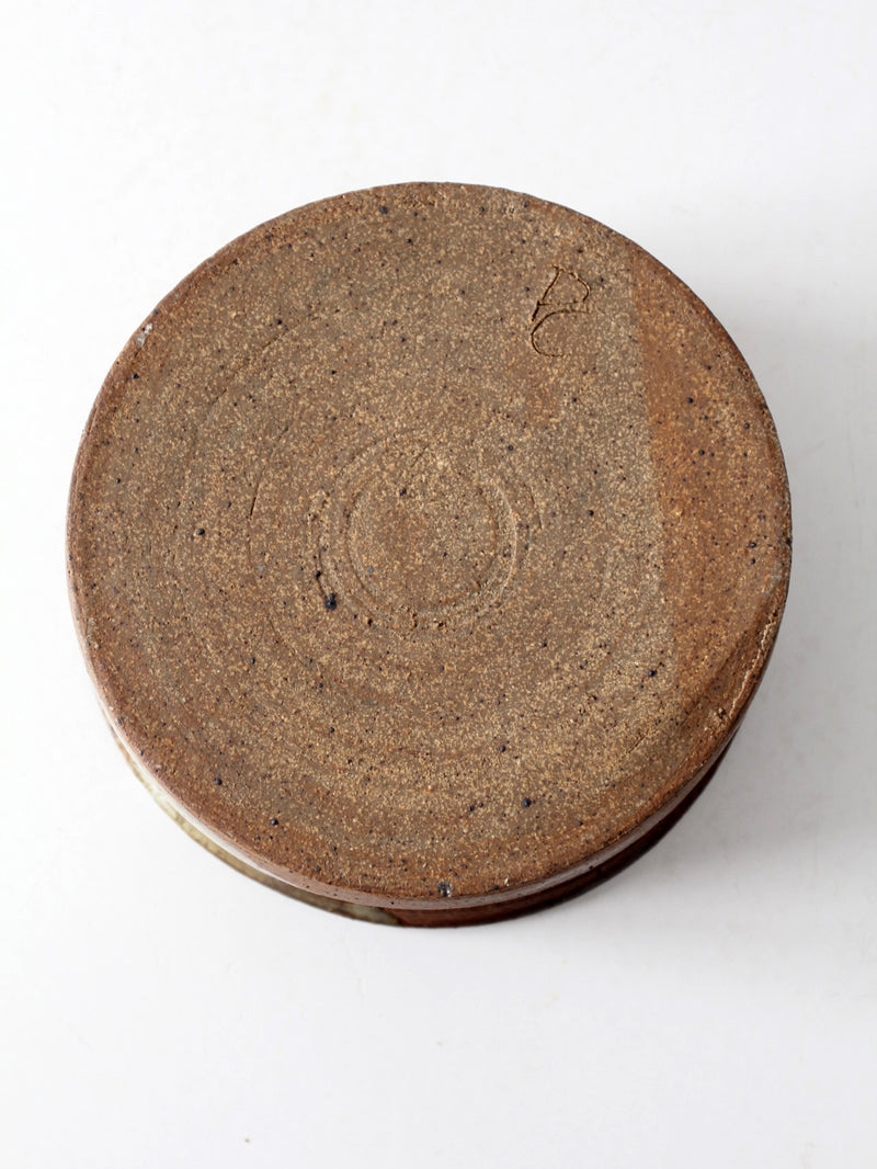vintage studio pottery bowl