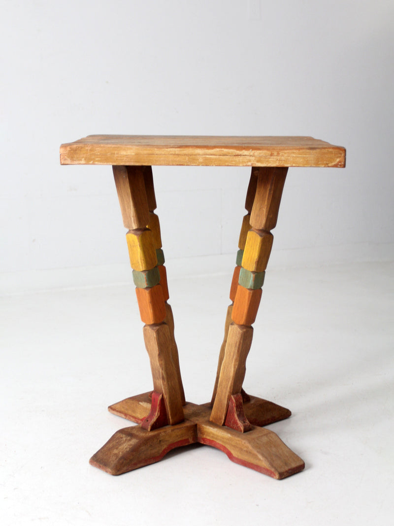 vintage Coronado Monterey style side table