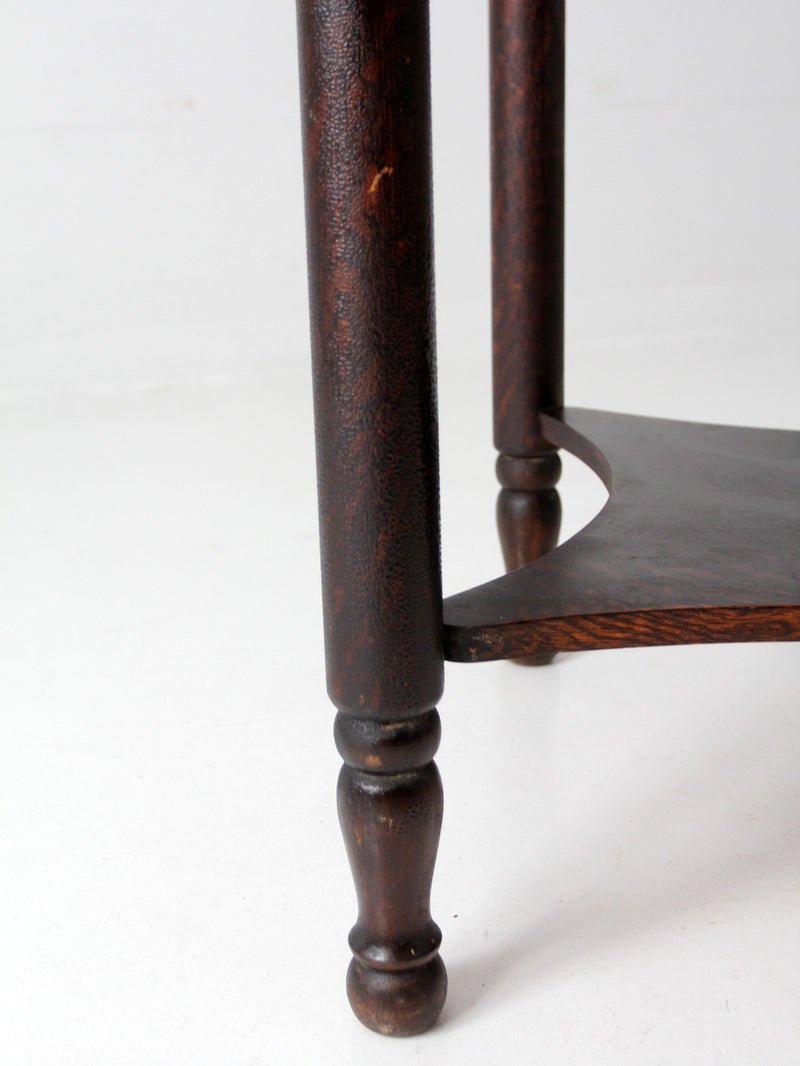 antique Arts & Crafts side table