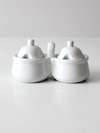 vintage Houston Harvest double condiment server