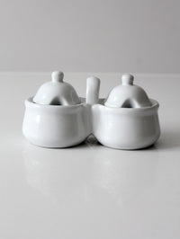 vintage Houston Harvest double condiment server