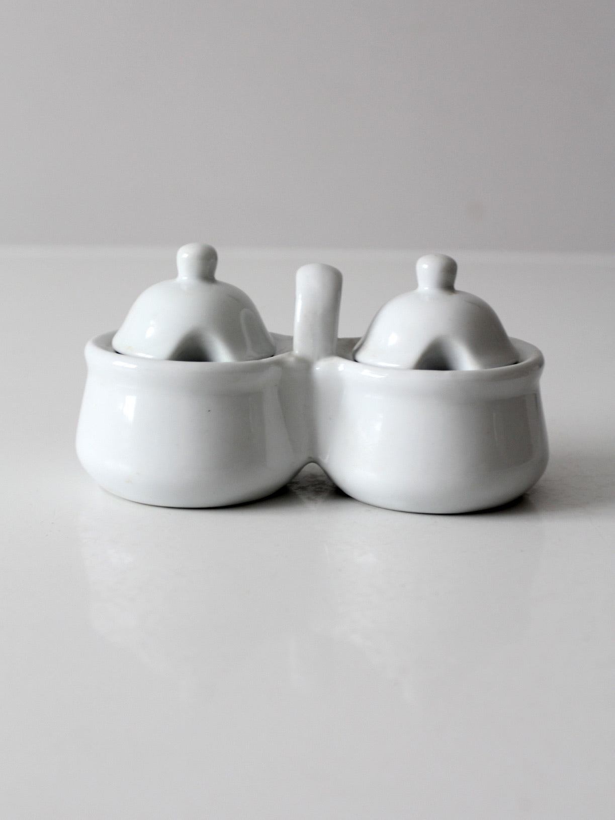 vintage Houston Harvest double condiment server