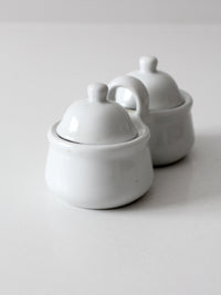 vintage Houston Harvest double condiment server