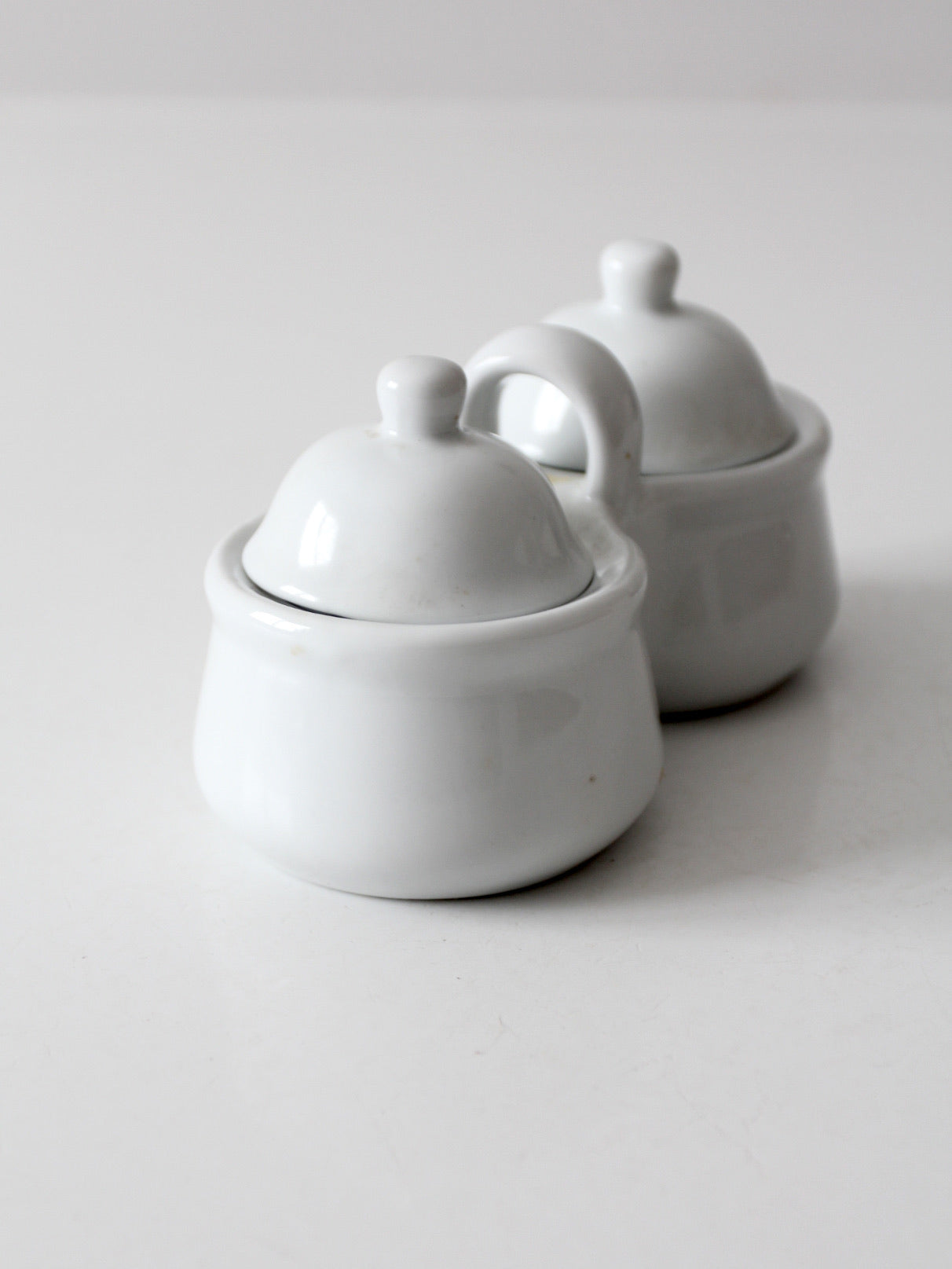 vintage Houston Harvest double condiment server
